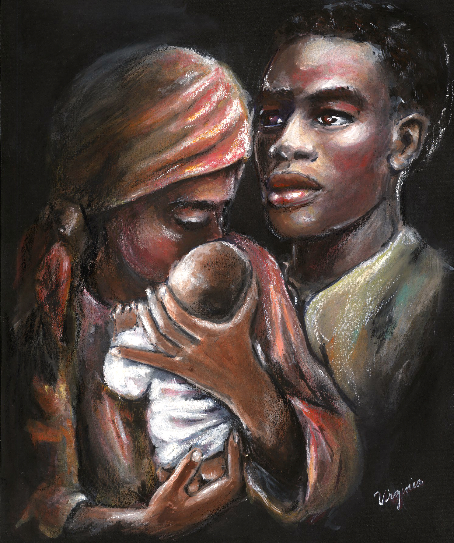 Ghana, Virgin with Child