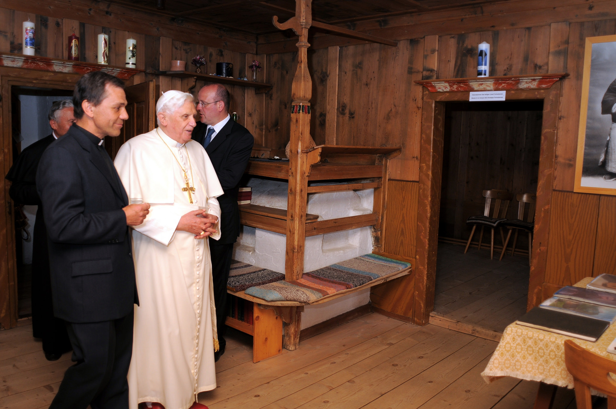 Visita di Papa Benedetto XVI a Oies
